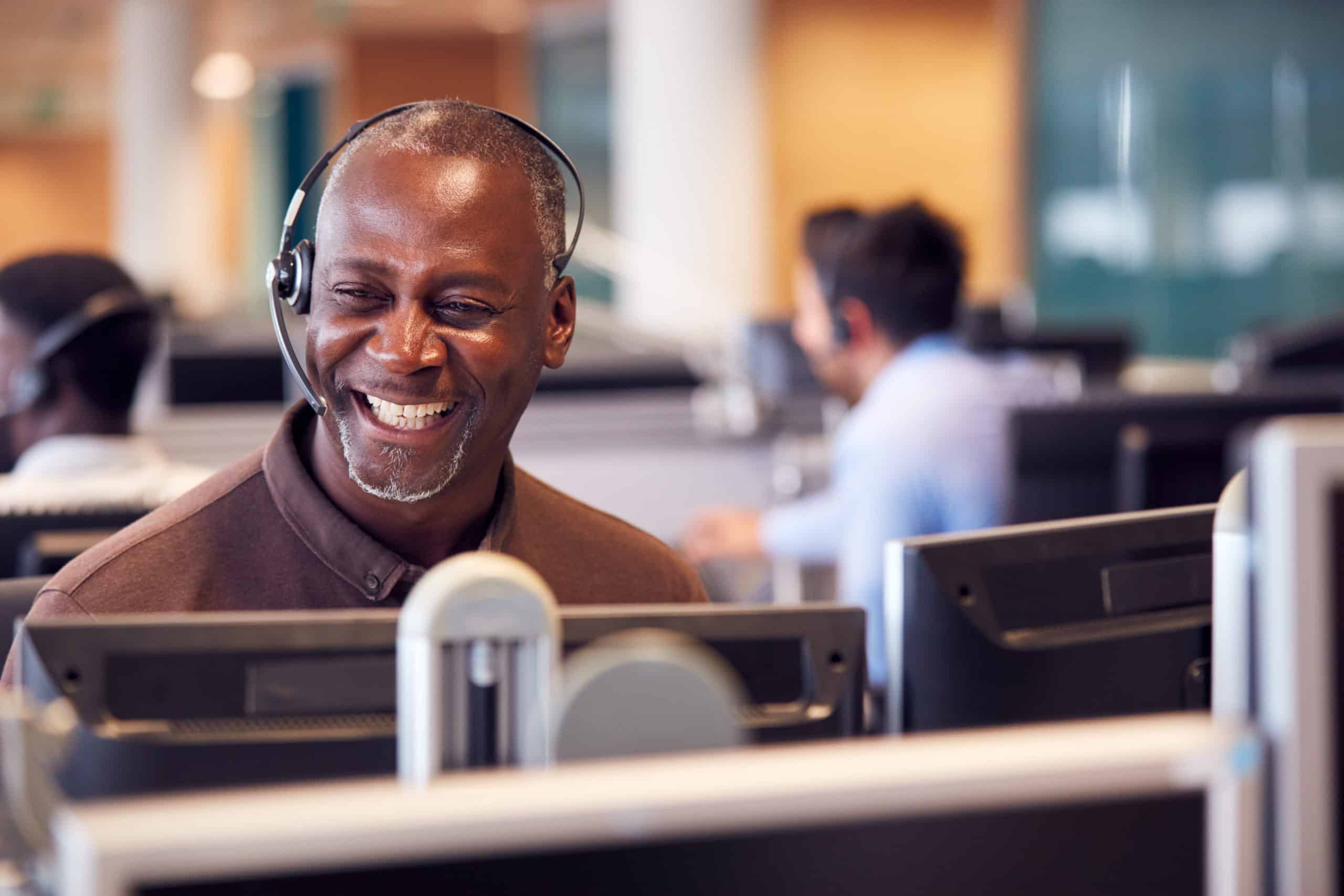 Photo of Excited Customer Service