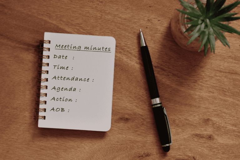 Your Guide to HOA Meeting Minutes - Kuester Management